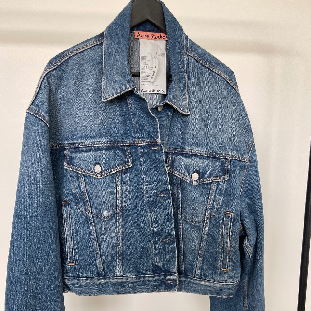 Acne Studios Oversize Denim Jacket Brand New Size 38